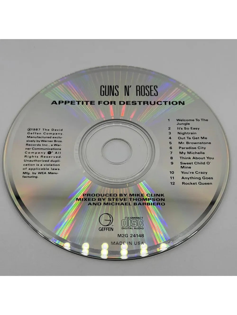 Guns N' Roses - Appetite For Destruction (1987) - Audio CD - Rock - Picture 2 of 3